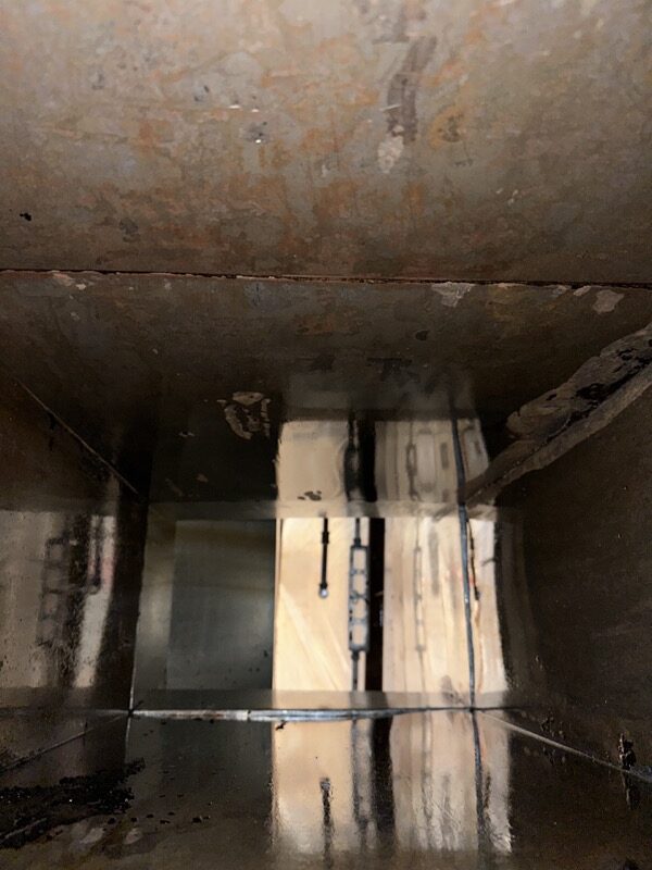 kitchen exhaust system duct cleaned