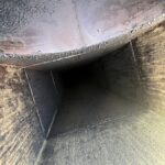 south gate restaurant duct before hood cleaning