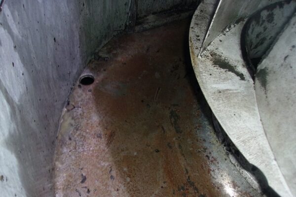 Exhaust fan after cleaning