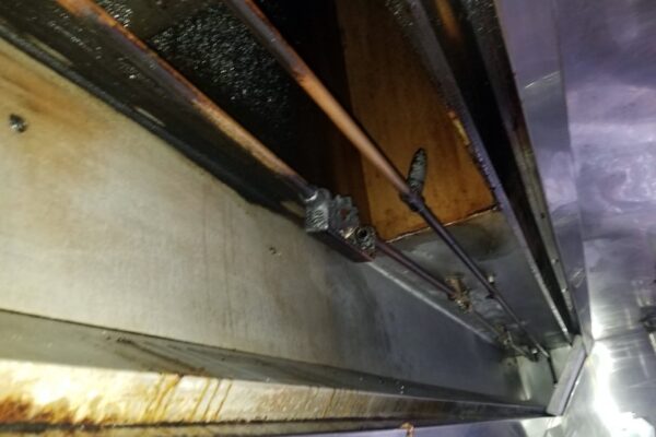 Restaurant Kitchen Exhaust and Hood Cleaning in La Jolla - Hood dirty
