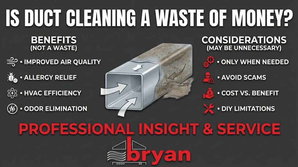 Is Duct Cleaning a Waste of Money